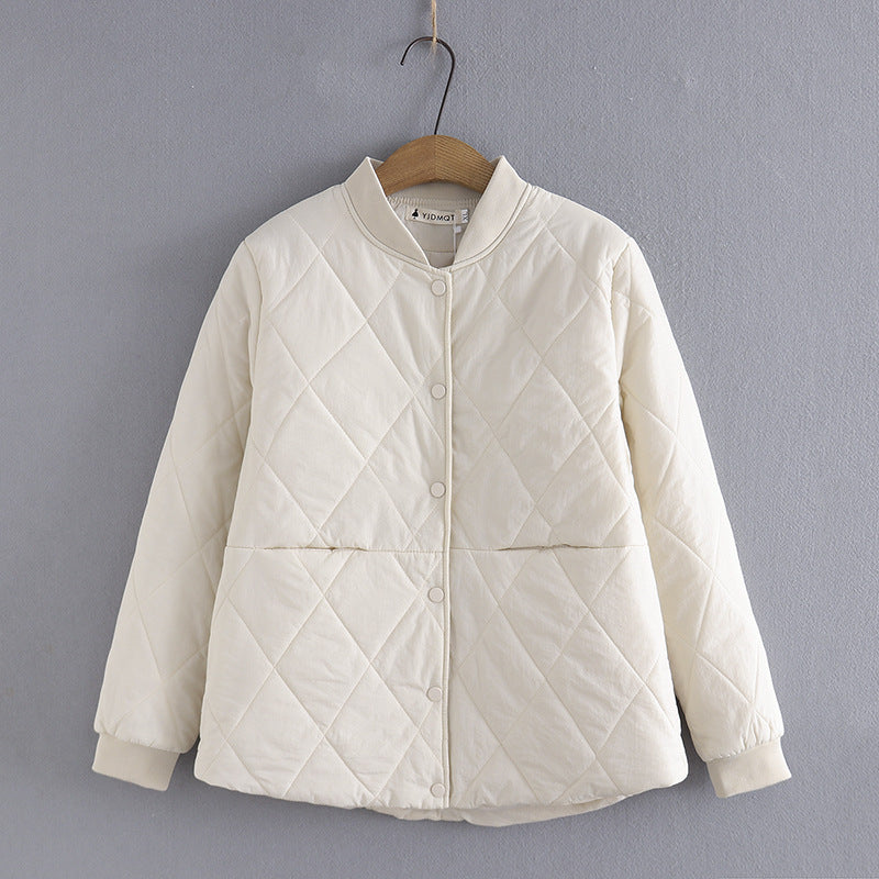 Women Cotton Coat Versatile Oversized Loose Coat