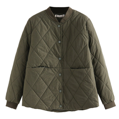 Women Cotton Coat Versatile Oversized Loose Coat