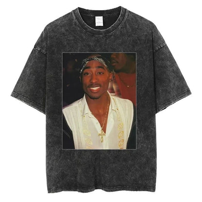 T-shirts Quality Cotton Vintage T shirt Y2K Haraju
