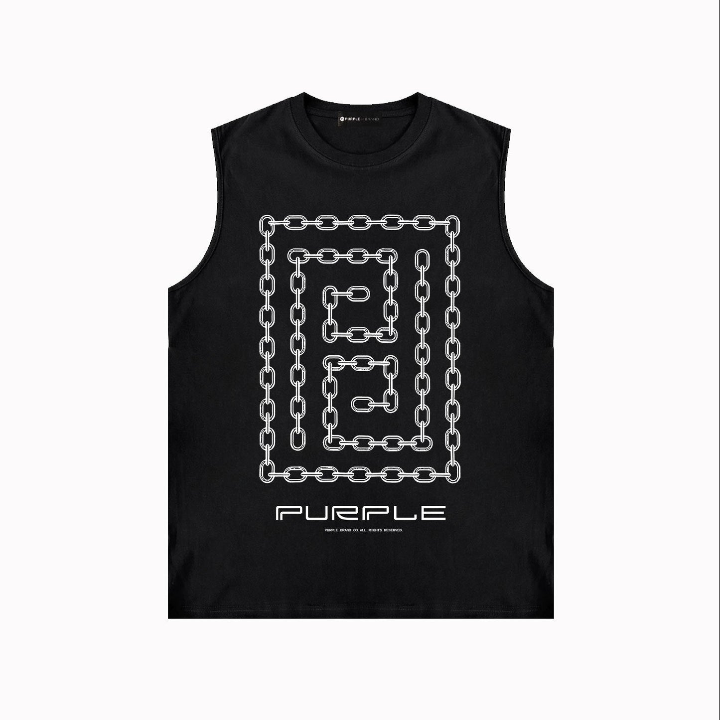 Purple Brand Tank T Shirts Sleeveless T-shirt Vest