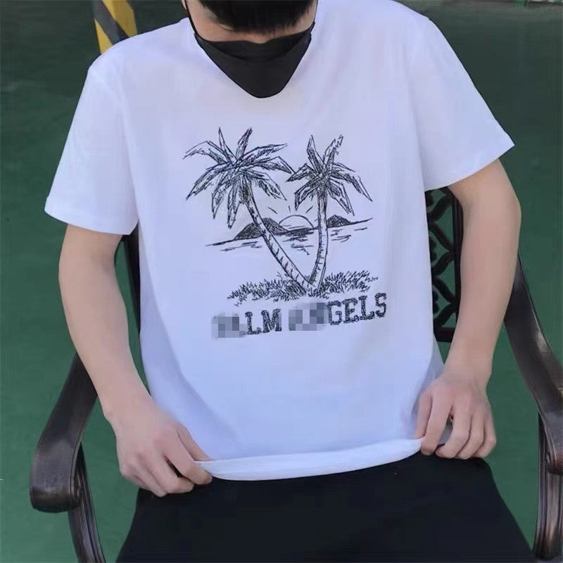 Palm Angle T Shirts Palm Print Couple