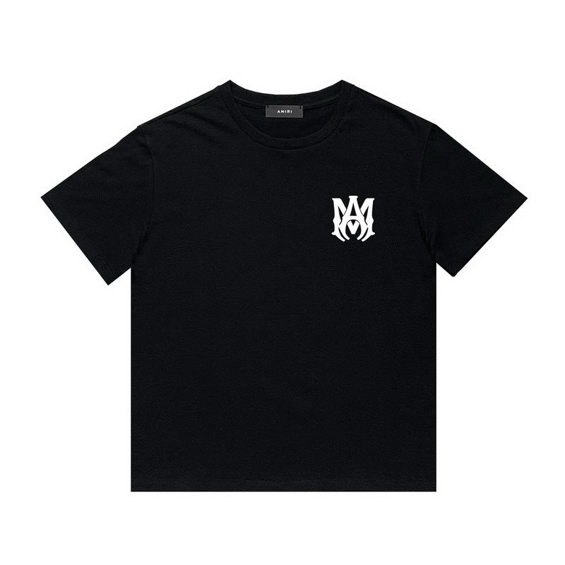 Amiri T Shirt Letter Print Casual round Neck Short Sleeve T-shirt