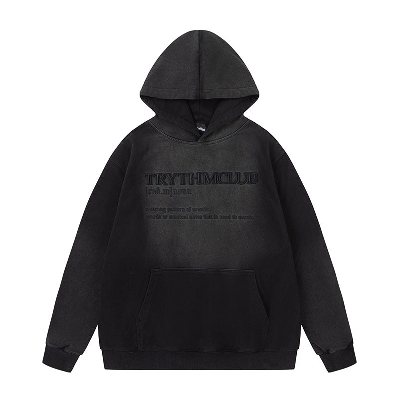 Men Hoodie Old Casual Hooded Sweater Men and Women Oversize Couple's Tops