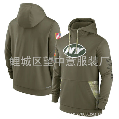 NFL Hoodie Sweater Men's NFL Football Suit Sports Hoodie Top