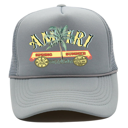 Amiri Hat Truck Cap Baseball Cap Alphabet Printed Cap