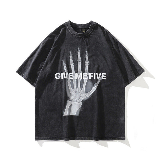 Men's T-Shirt Printed Short-Sleeved T-shirt
