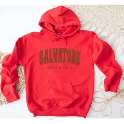 Salvatore Since 1864 Hoodie Mystic Falls Hoodie Vampire Diar