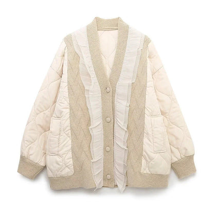 Women Cotton Coat Loose All-Matching Lazy Style plus Size