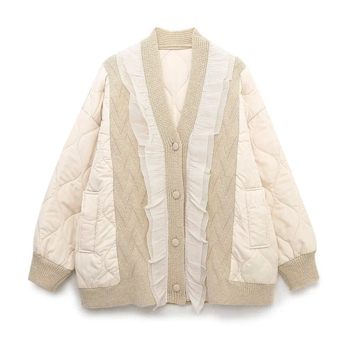 Women Cotton Coat Loose All-Matching Lazy Style plus Size