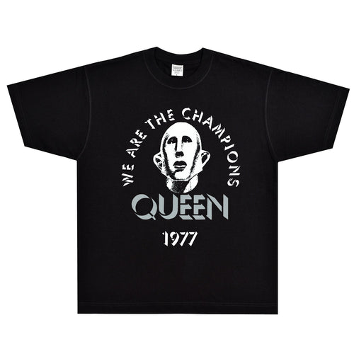 Rock Star T Shirt Queen We Are The Champions T-shirt Rock Band American Style Loose Vintage Short Sleeve