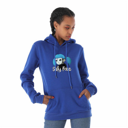 Sally Face Hoodie Sally Face Game Character Printing plus Velvet for Women
