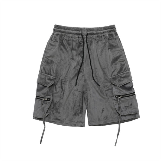 Men Shorts Multi-Pocket Leisure Loose Cargo Sports