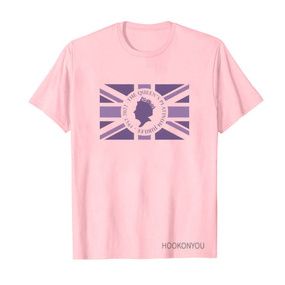 Inspired by Queen's Platinum Jubilee 2022 Elizabeth 70 Years T-shirt Graphic Print Crew Neck Short Sleeve