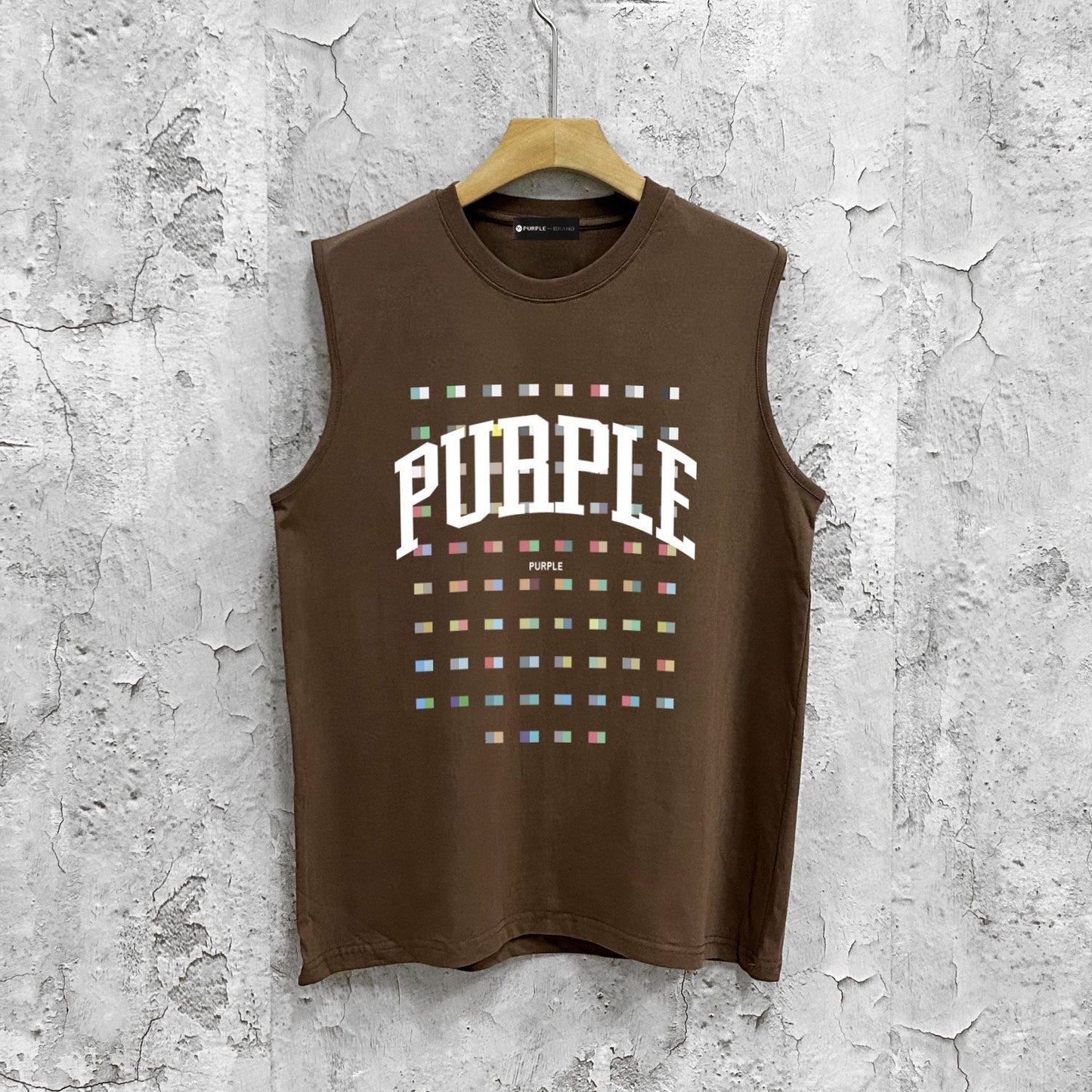 Purple Brand Tank T Shirts Sleeveless T-shirt Vest
