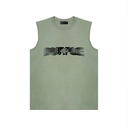 Purple Brand Tank T Shirts Sleeveless T-shirt Vest