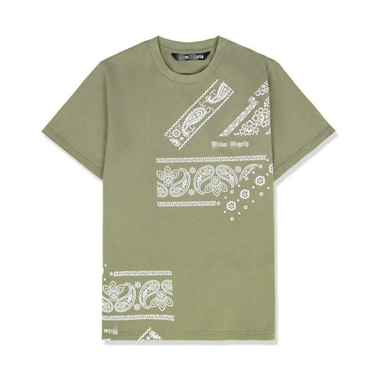 Palm Angle T Shirts Retro Loose Couple