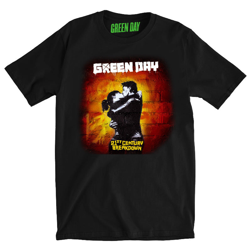 Green Day T Shirt The Kiss