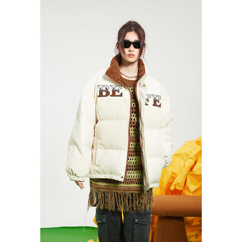 Unisex Coat Unisex Thickened Warm-Keeping Cotton Clothing