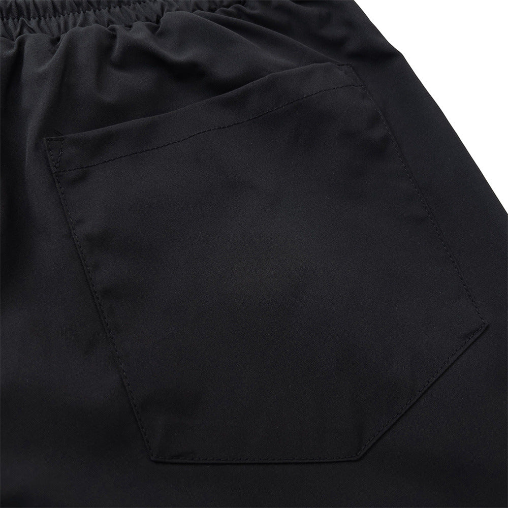 Men Sweatpants Side Zipper Straight-Leg Trousers Men's Sports Casual Pants