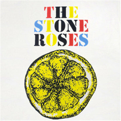 Rock Star T Shirt the Stone Roses Band Loose Print T-shirt Short Sleeve round Neck Men and Women