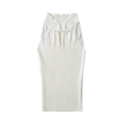 Women Tops Summer Knitted Vest Short Top
