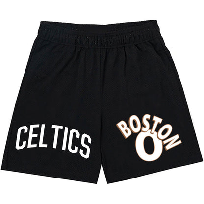 NBA Shorts Summer Basketball Shorts Men's NBA Celtic Loose