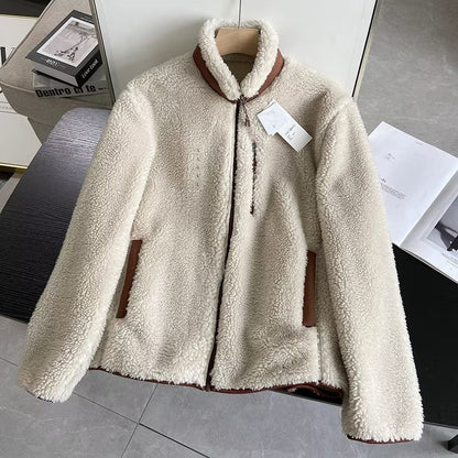 Women Cotton Coat Sports and Leisure Polar Fleece Thermal