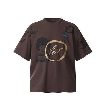 Unisex T-Shirts TRAVIS SCOTT CACTUS JACK Short Sleeve T-Shirt