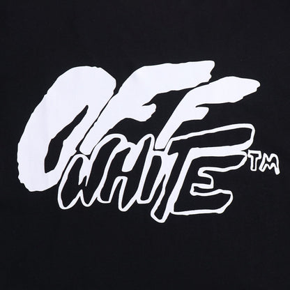 Ow T Shirts Printed Male and Female Trendy Brand Short Sleeve