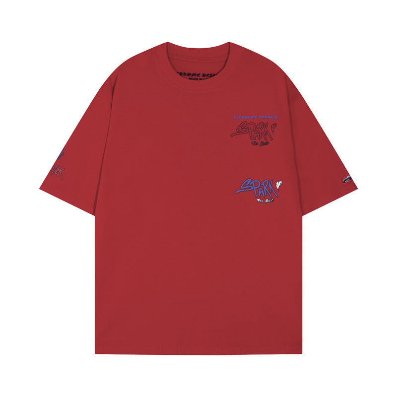 CHH Chrome Heart T Shirts Summer Short Sleeves