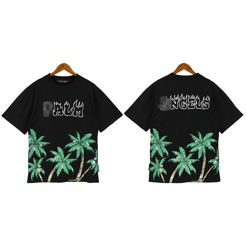 Palm Angle T Shirts Palm Print Short Sleeve