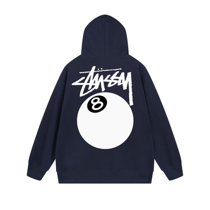 Stussy Hoodie Zip Cardigan Hooded Sweater
