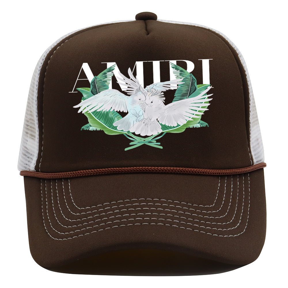 Amiri Hat Baseball Cap Summer Print Truck Cap AMIRI