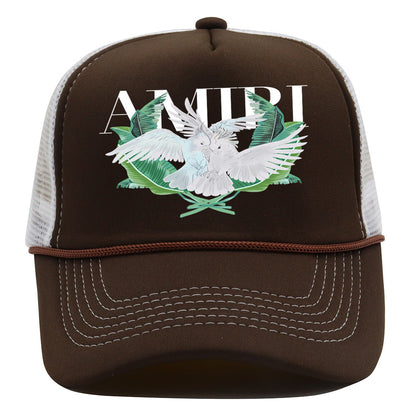 Amiri Hat Baseball Cap Summer Print Truck Cap AMIRI