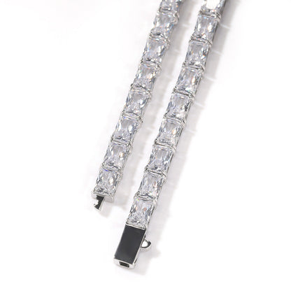 Bracelet Hip Hop Cube Zircon Bracelet Fashion Spectrum Royalty