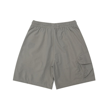 Men Shorts Loose Multi-Pocket Workwear Fifth Pants