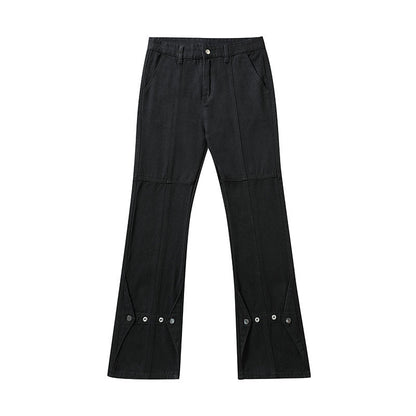 Men Jeans Vintage Flared Jeans