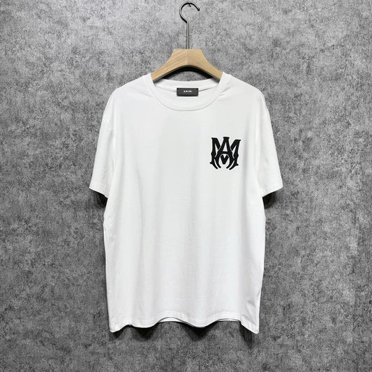 Amiri T Shirt Letter Print Casual round Neck Short Sleeve T-shirt