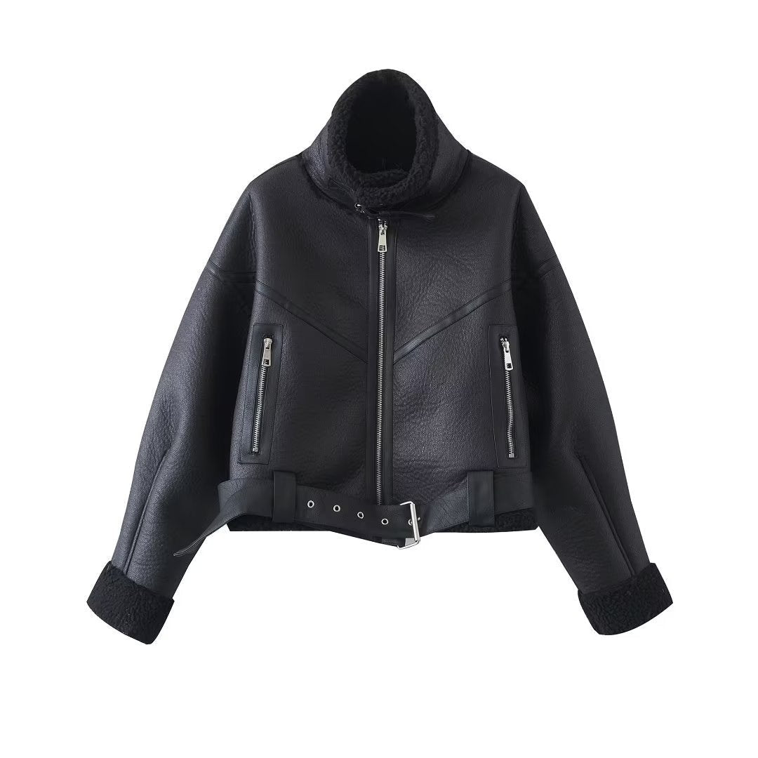 Women Cotton Coat Fashionable Warm Padded Jacket