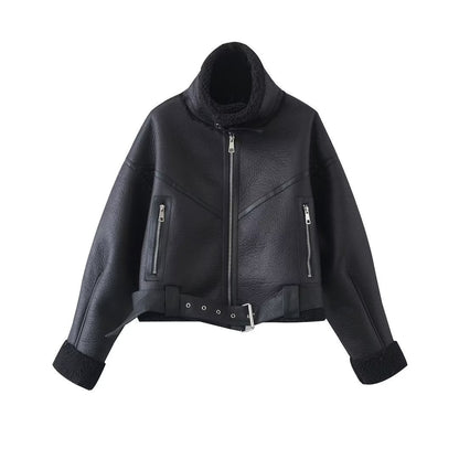 Women Cotton Coat Fashionable Warm Padded Jacket