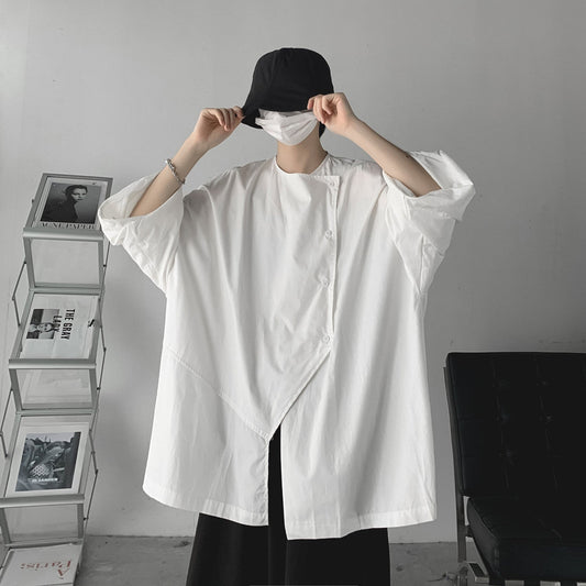 Men's Shirt Retro Loose Summer