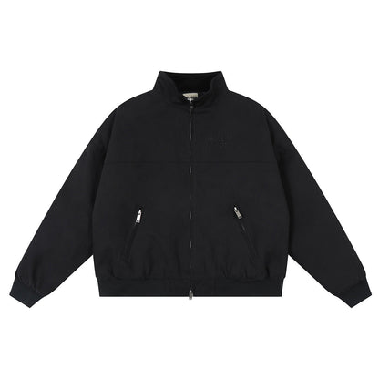 Unisex Coat Gallery Dept Stand Collar Thin Coat