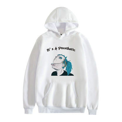 Sally Face Hoodie Sally Face Character Print Casual