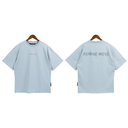 Palm Angle T Shirts Back Inverted Letters