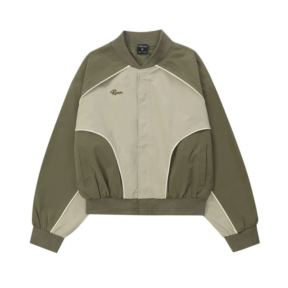 Men Jacket Coat Sports Loose Casual Baseball Uniform