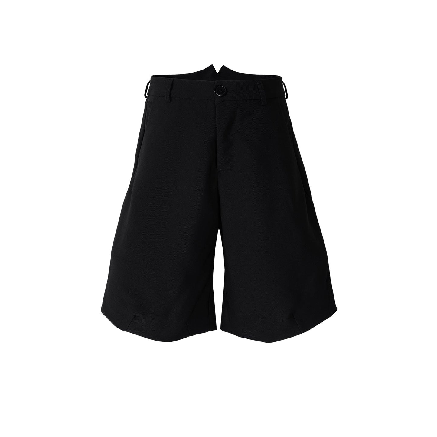 MIJKO Mens Shorts Irregular Casual Unisex Shorts