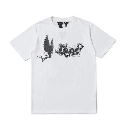 Palm Angle T Shirts Vlone Fast Ink Smoke Demon Print