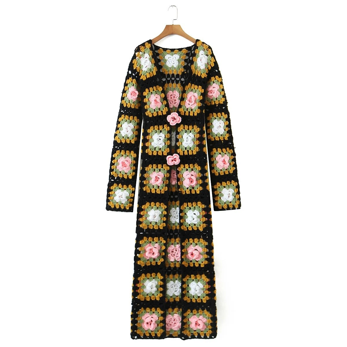 Women Sweater Knitwear Autumn and Winter Trench Coat Cardigan Jacket