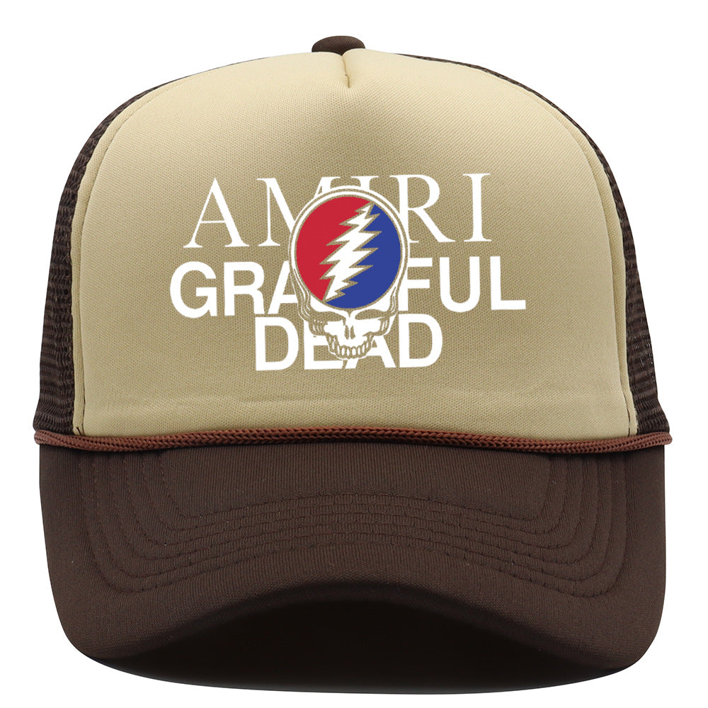 Amiri Hat Sunshade Mesh Cap Street Hip Hop Baseball Cap