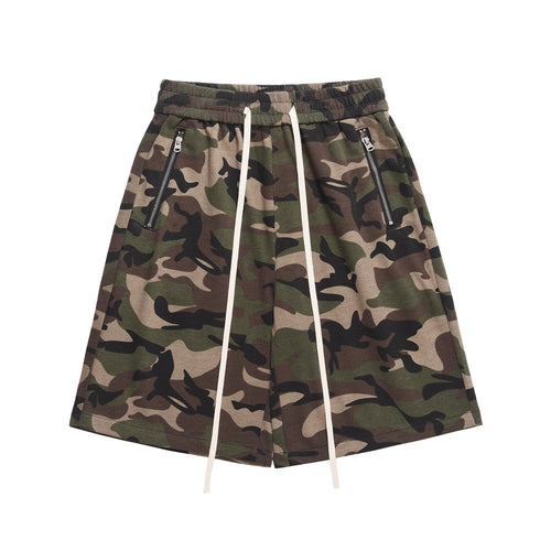 Men Shorts Camouflage Casual Shorts Summer Loose
